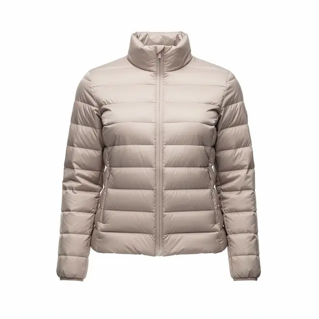 800-Fill Down Puffer Jacket Cropped