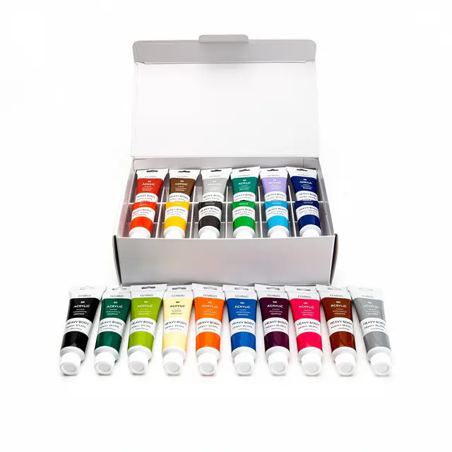 Acrylic Paint Set (24) Heavy-Body