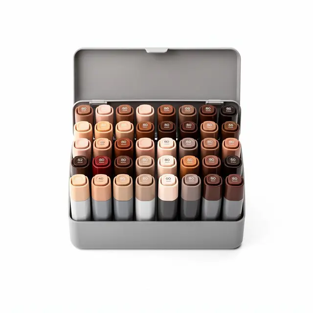 Alcohol Marker Set (80) Skin-Tone