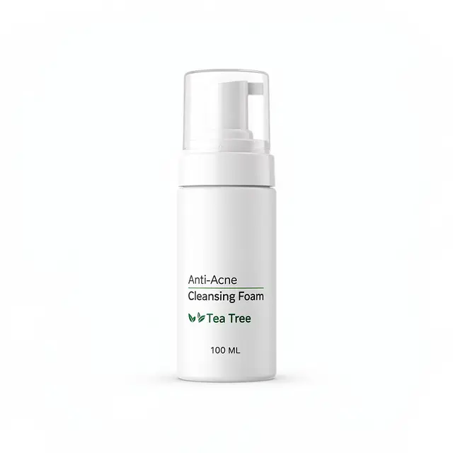 Anti-Acne Cleansing Foam 100ml Tea Tree