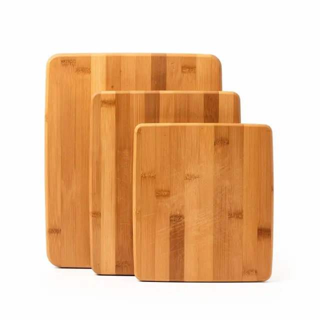 Bamboo Cutting Board Set 3-Piece