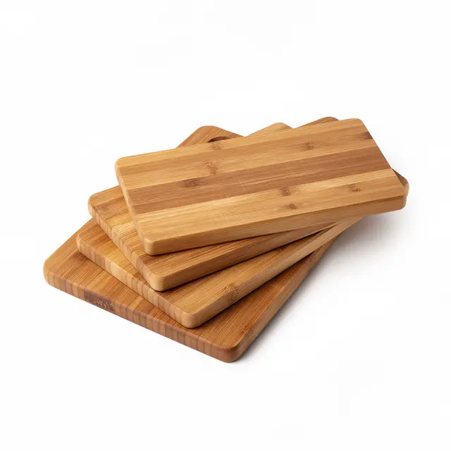 Bamboo Cutting Board Set Edge-Grain