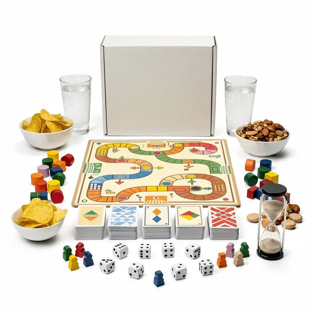 Board Game Night Set Party