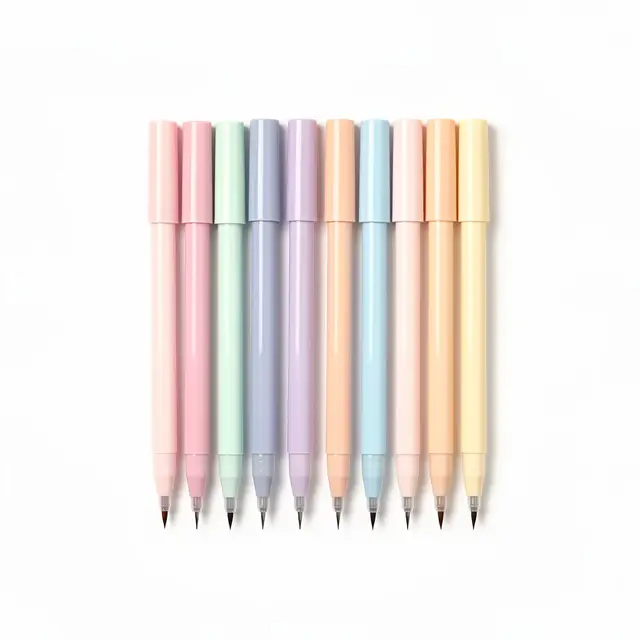 Brush Pen Lettering Set Pastel