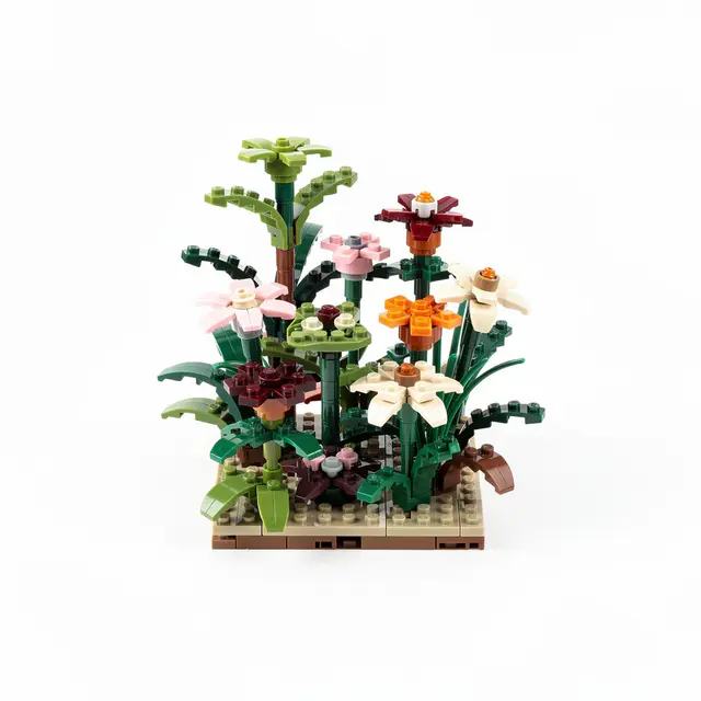 Building Brick Set (1000pc) Botanical