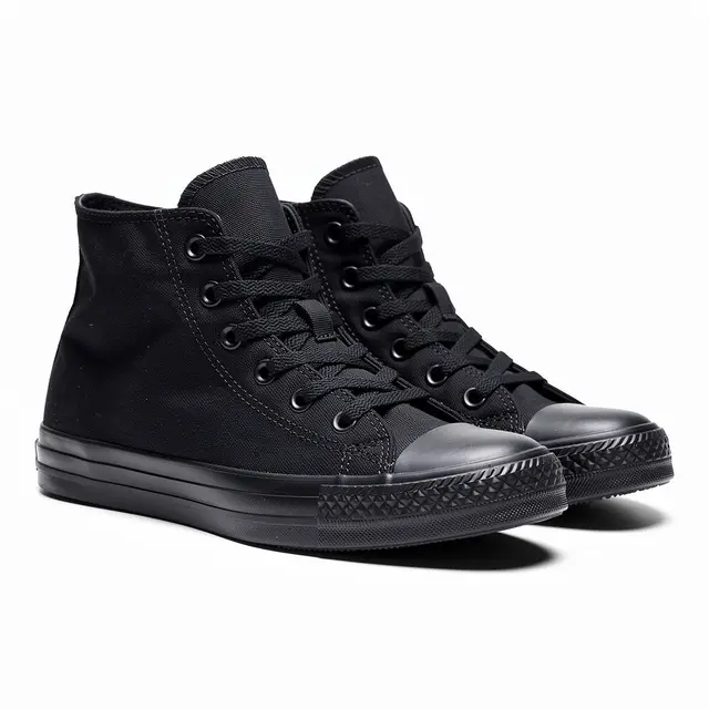 Canvas High-Tops Black