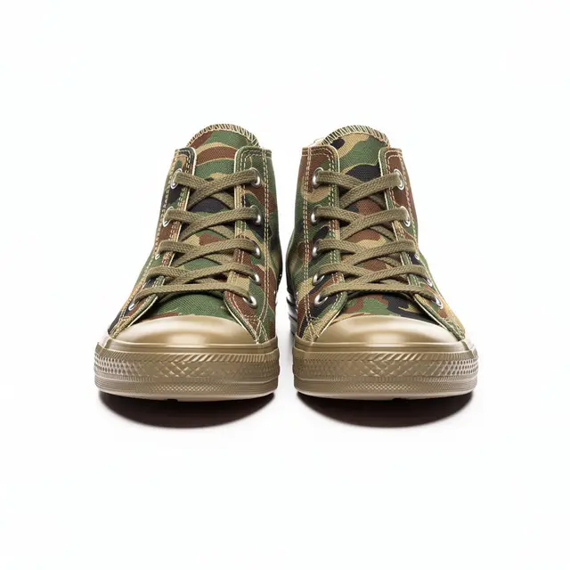 Canvas High-Tops Camo