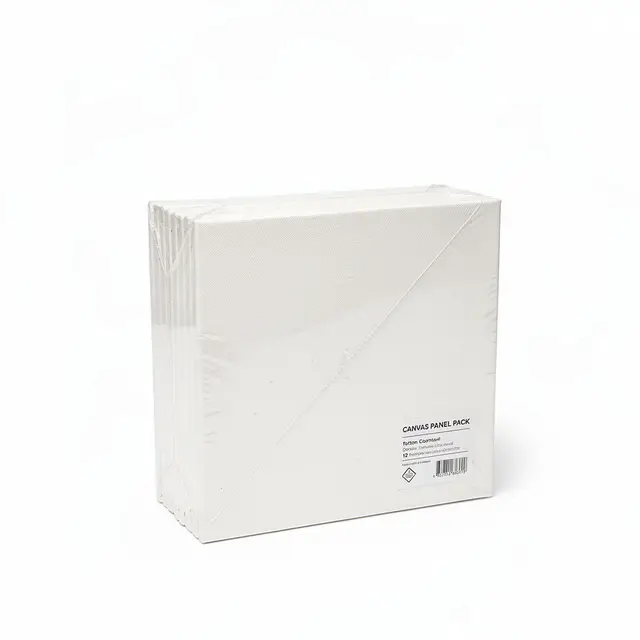 Canvas Panel Pack 12 Cotton