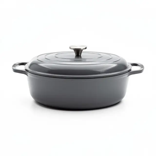 Cast Iron Dutch Oven Oval