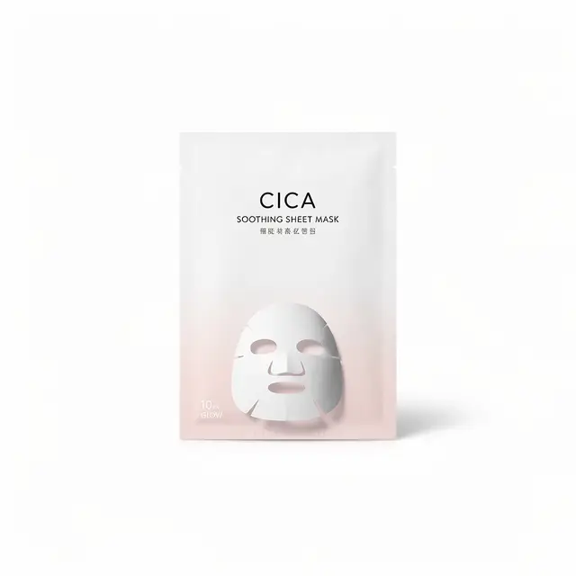 Cica Soothing Sheet Mask (10pk) Glow