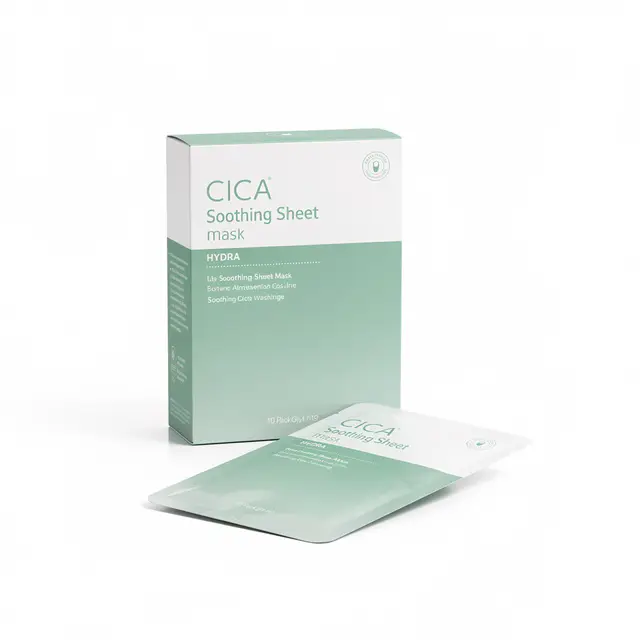 Cica Soothing Sheet Mask (10pk) Hydra