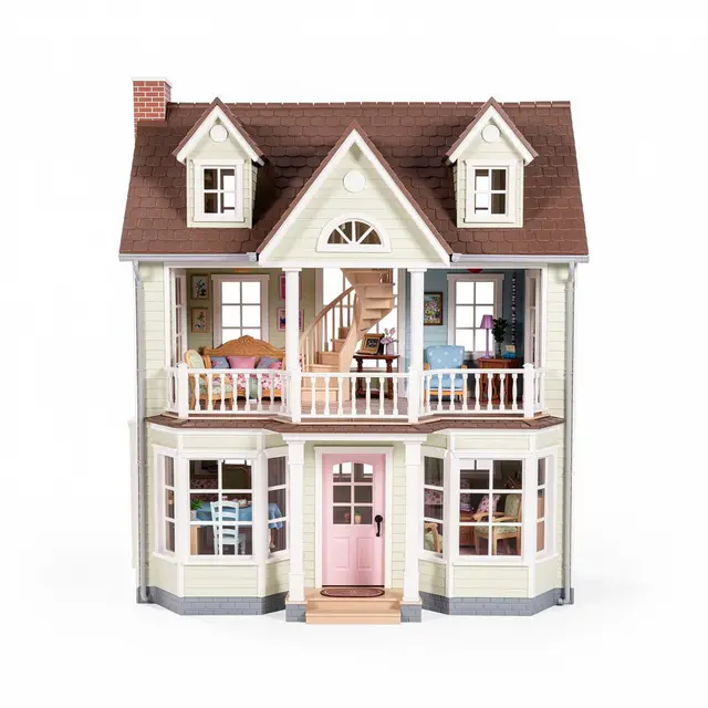 Dollhouse Mansion 3-Story