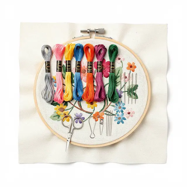 Embroidery Starter Kit Beginner