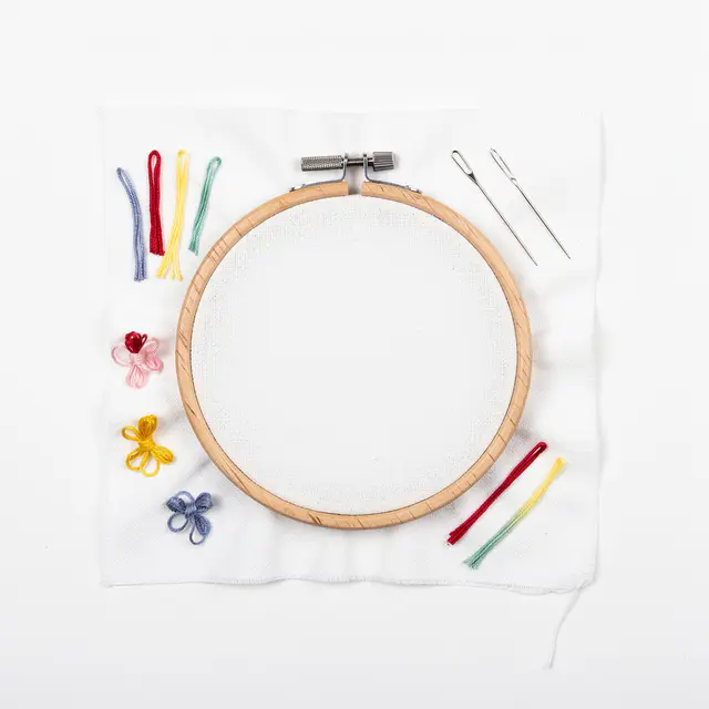 Embroidery Starter Kit Hoop