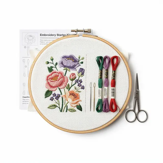 Embroidery Starter Kit Pattern