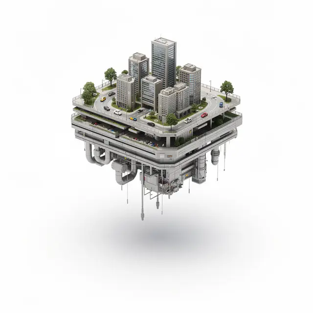 Floating City Block