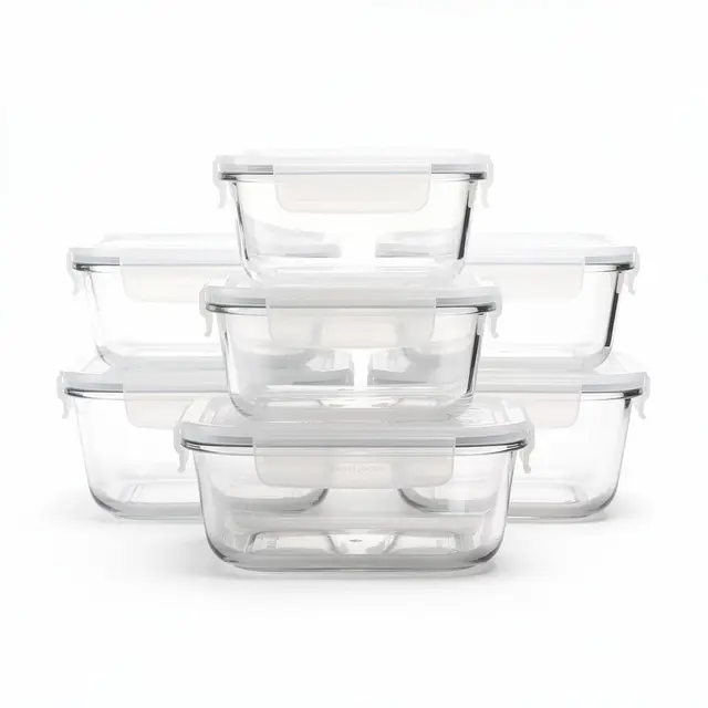 Glass Food Storage Set 10-Piece