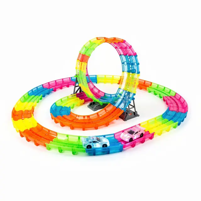 Glow Race Track Set Mega