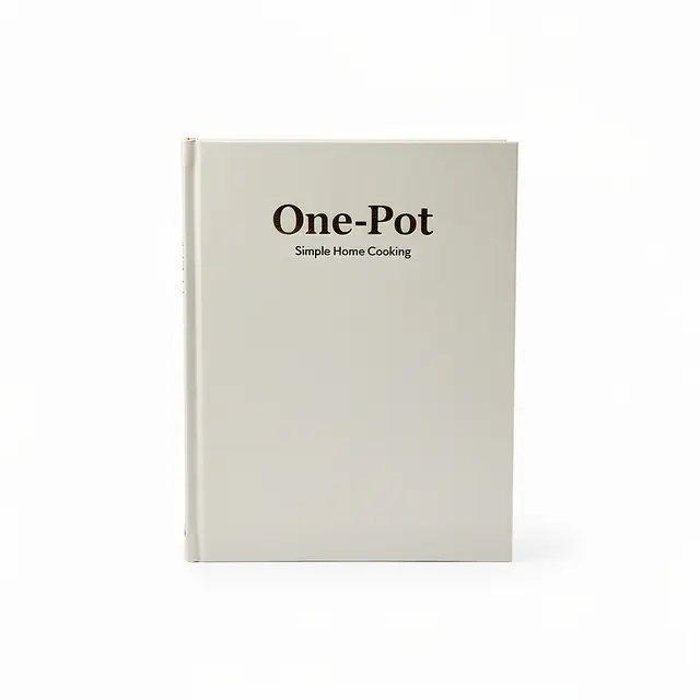 Hardcover Cookbook One-Pot