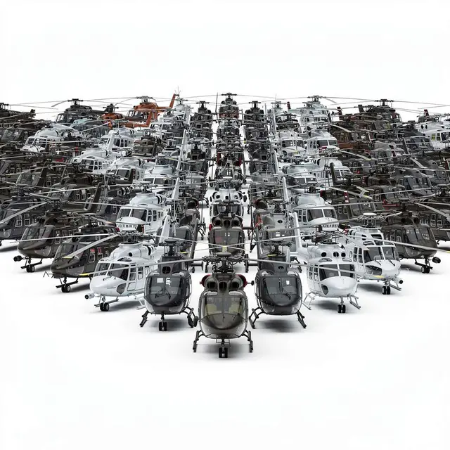 Lifetime Supply of Helicopters