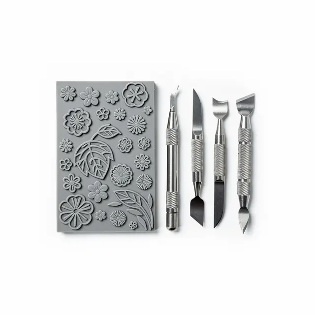 Linocut Carving Kit Rubber