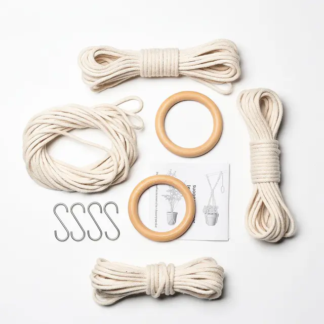 Macrame Plant Hanger Kit Beginner