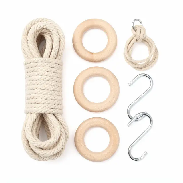 Macrame Plant Hanger Kit Cotton
