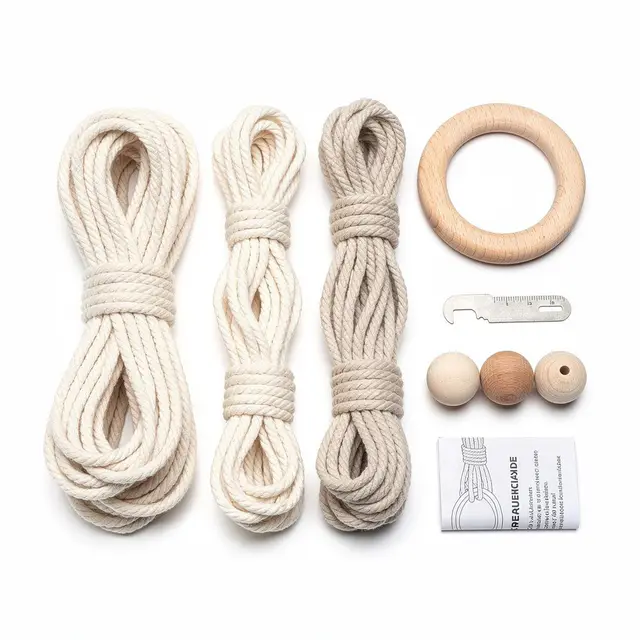 Macrame Plant Hanger Kit Set