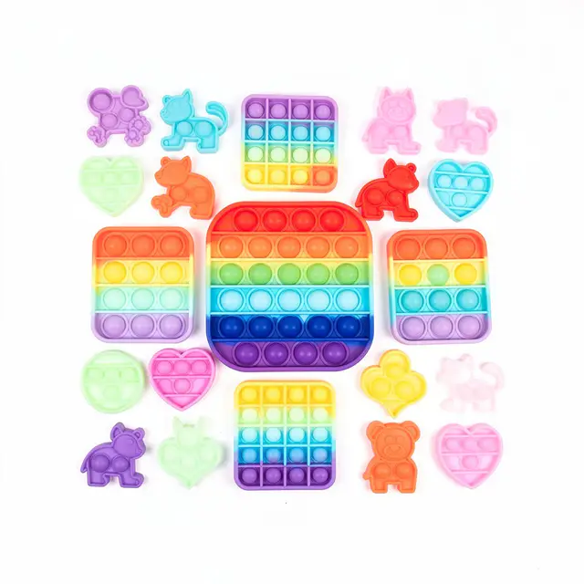 Pop-It Fidget Mega Pack Glow