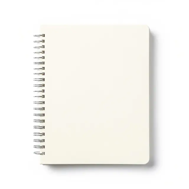 Recipe Journal Blank Spiral