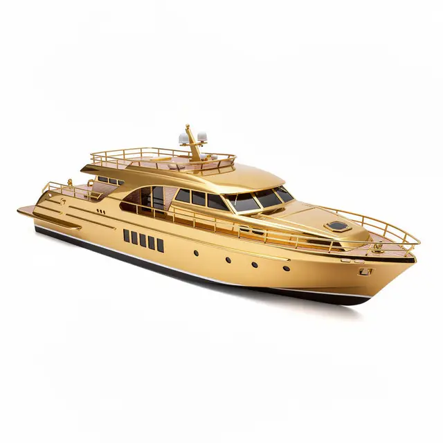 Solid Gold Yacht