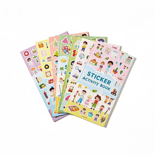 Sticker Activity Book Set Mosaic