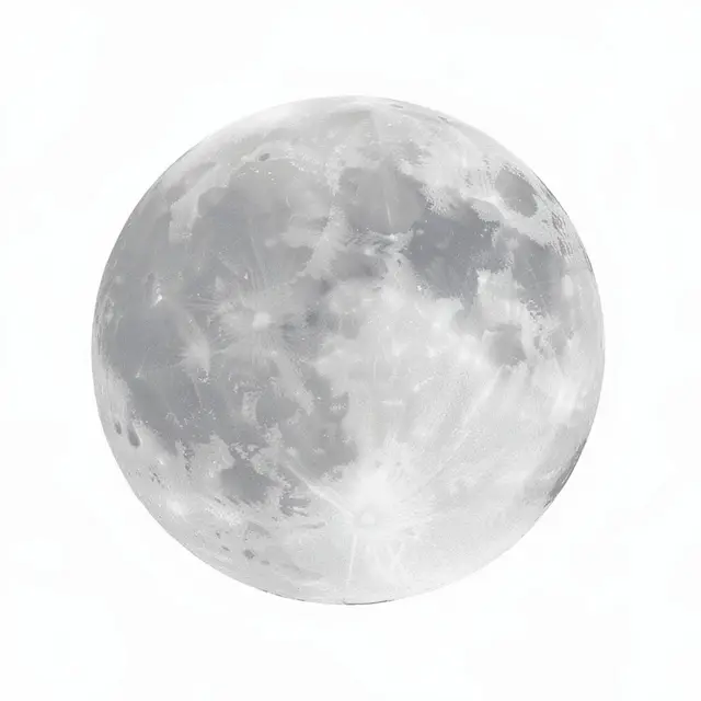 The Moon (Northern Hemisphere)