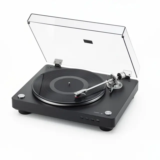 Vinyl Turntable Belt-Drive