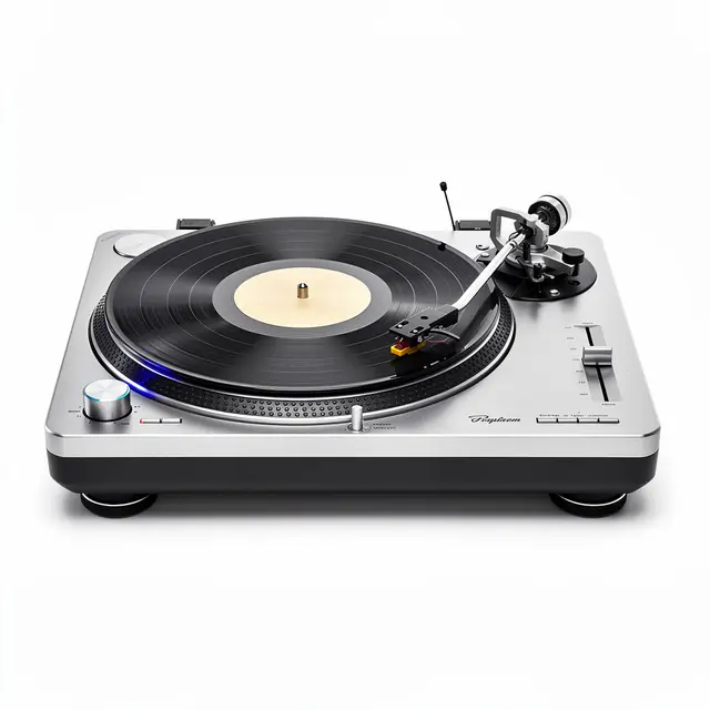 Vinyl Turntable Bluetooth