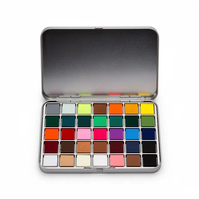 Watercolor Pan Set (36) Half-Pan