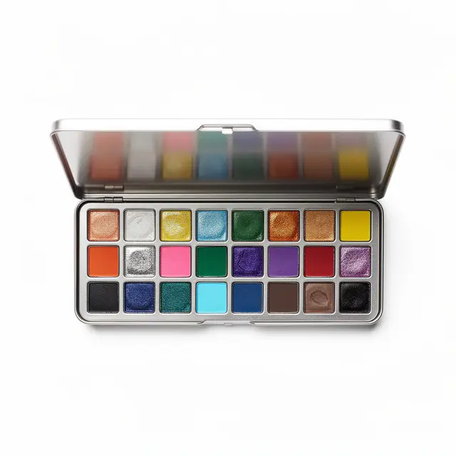 Watercolor Pan Set (36) Metallic