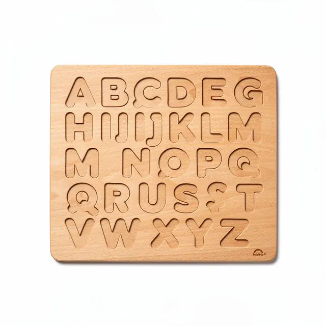 Wooden Puzzle Set Alphabet