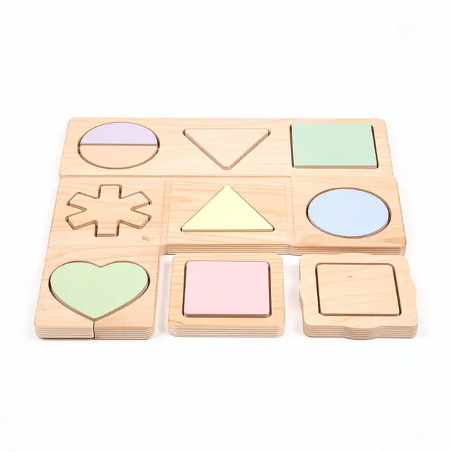 Wooden Puzzle Set Montessori