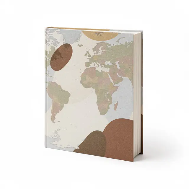 World Atlas Hardcover Illustrated